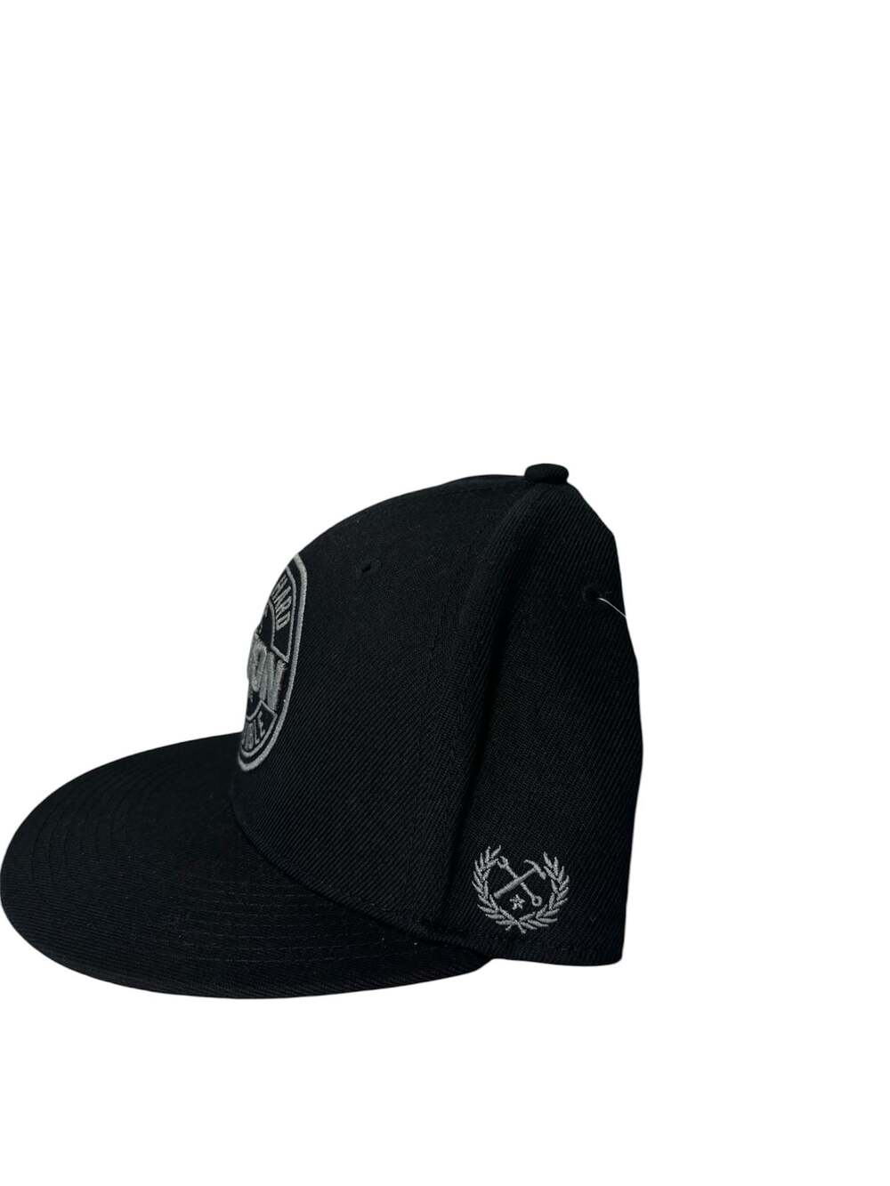 Dixxon Corpo Flat Bill Snapback Hat Work Hard Stay Humble Black - Picture 5 of 5